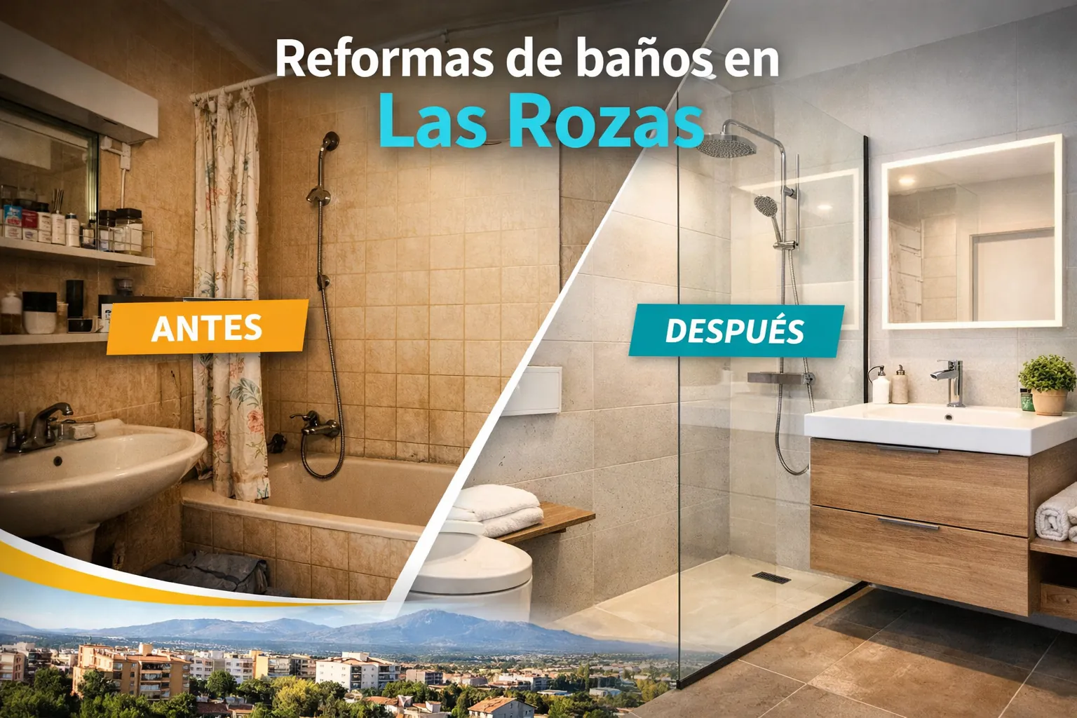 reformas baños las rozas