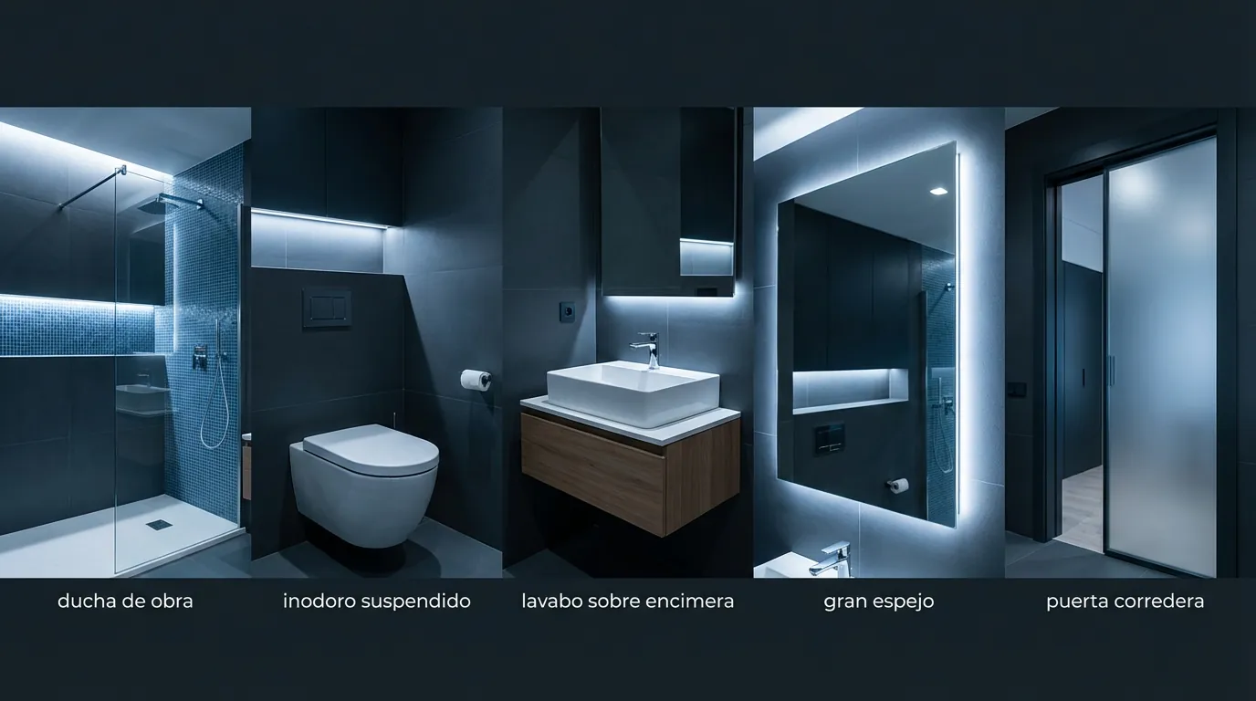 reformas baños pequeños Madrid